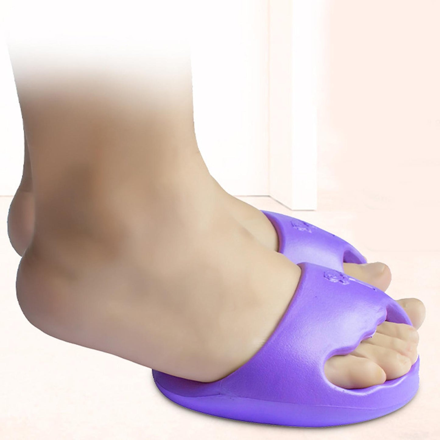 Shaking Sandals Slippers Lose Weight Fat Burner Stovepipe Leg Shaping Purple