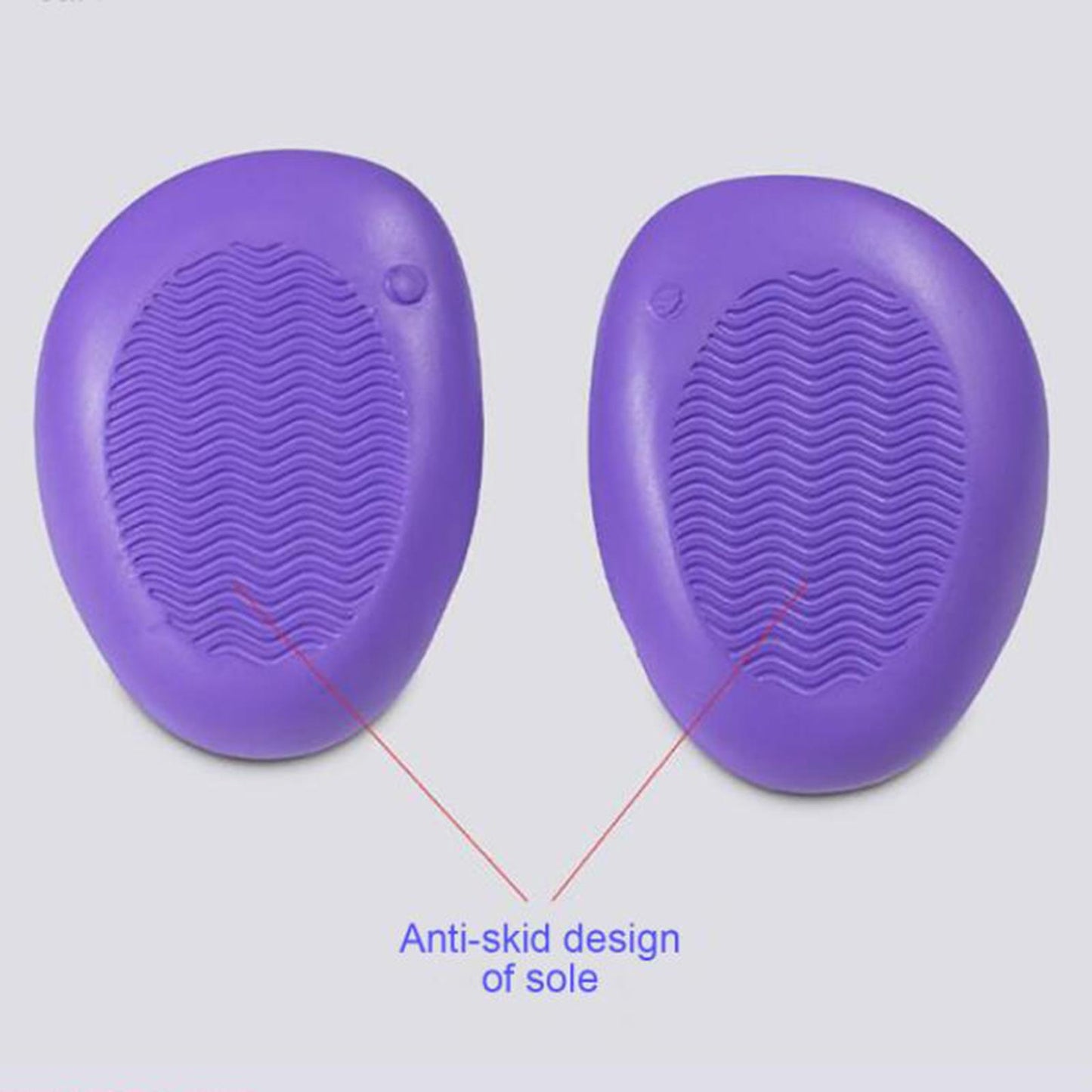 Shaking Sandals Slippers Lose Weight Fat Burner Stovepipe Leg Shaping Purple