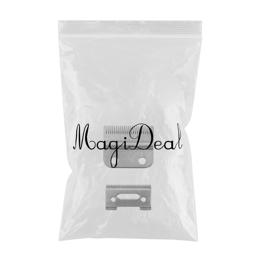 Hair Trimmer Cutter Head Blade Replacement for WAHL 8504 8148 Silver