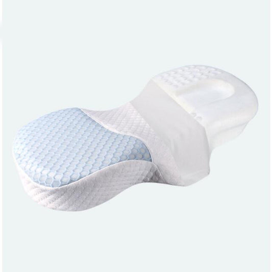 Contour MemoryFoam Contour Sleep Pillow Cervical Neck Support Washable White