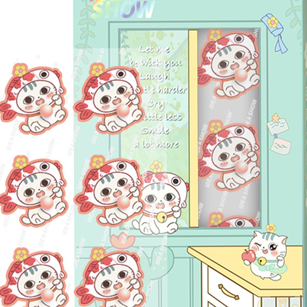 Aroma Sticker Natural Essential Oil for Colth Face Mask Red Cat Freesia