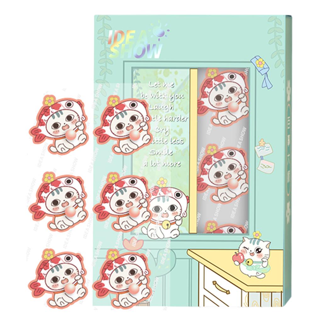 Aroma Sticker Natural Essential Oil for Colth Face Mask Red Cat Freesia