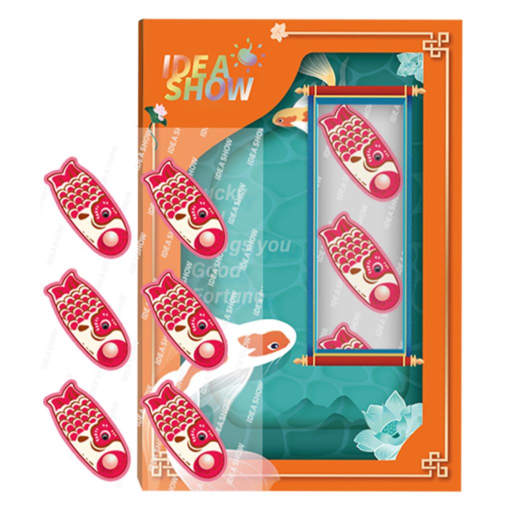 Aroma Sticker Natural Essential Oil for Colth Face Mask Red Fish Freesia