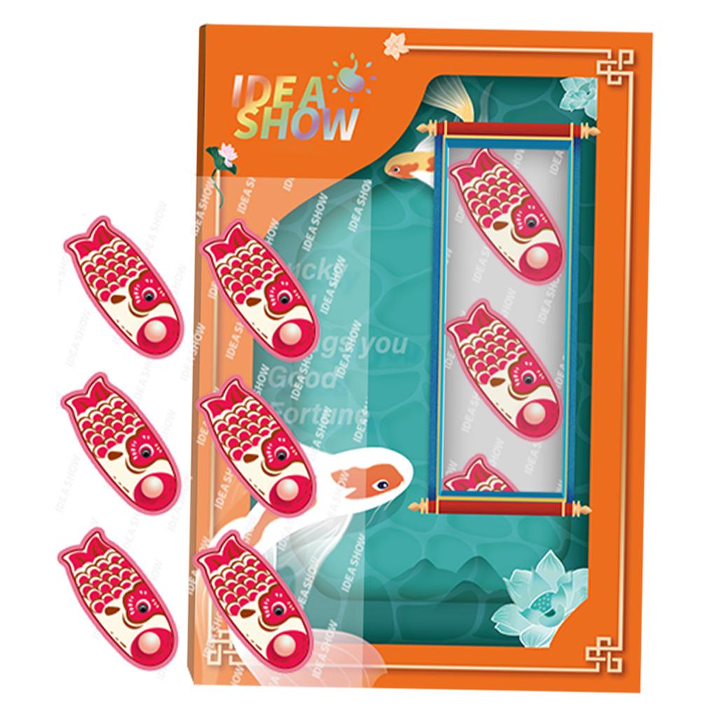 Aroma Sticker Natural Essential Oil for Colth Face Mask Red Fish Freesia