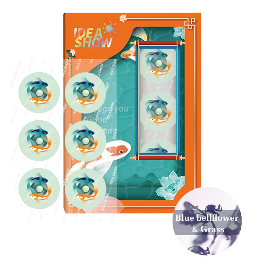 Aroma Sticker Natural Essential Oil for Colth Face Mask Green Fish Aixindewo