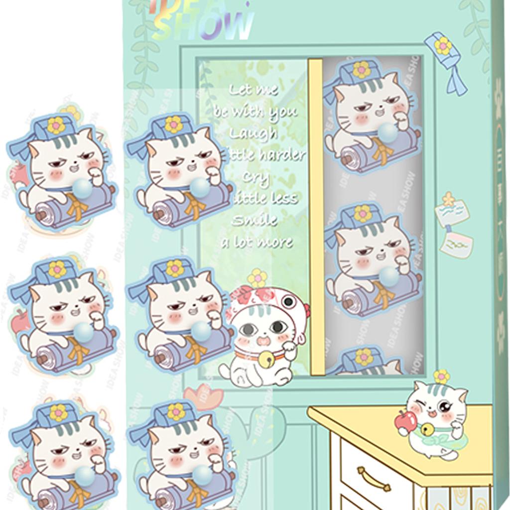Aroma Sticker Natural Essential Oil for Colth Face Mask Blue Cat Sage