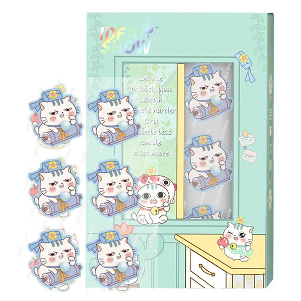 Aroma Sticker Natural Essential Oil for Colth Face Mask Blue Cat Sage