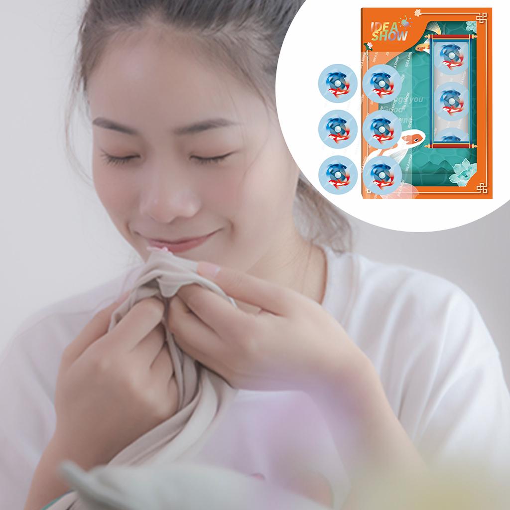Aroma Sticker Natural Essential Oil for Colth Face Mask Blue Fish Sage