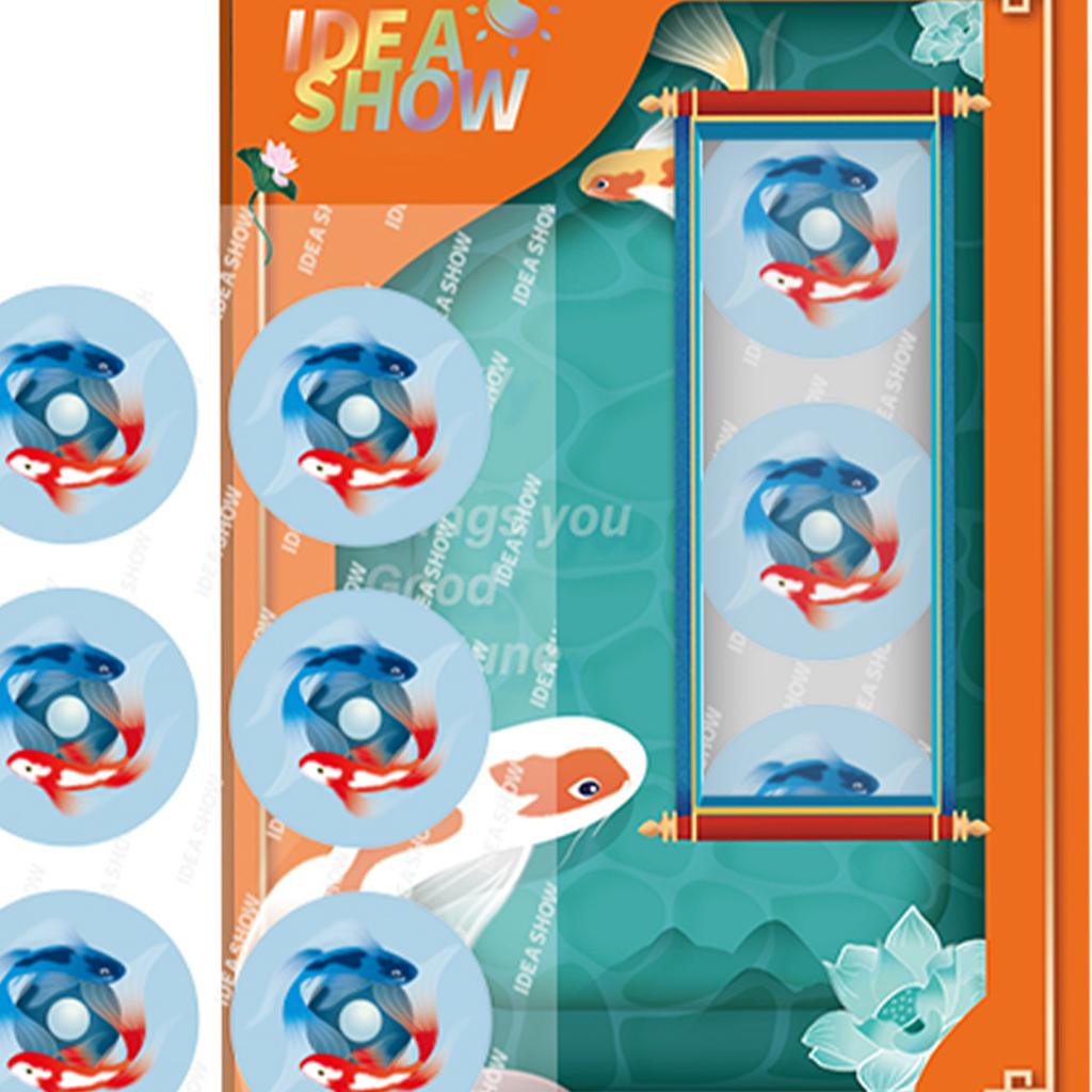 Aroma Sticker Natural Essential Oil for Colth Face Mask Blue Fish Sage