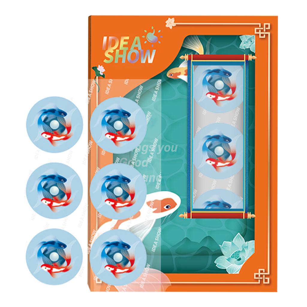 Aroma Sticker Natural Essential Oil for Colth Face Mask Blue Fish Sage