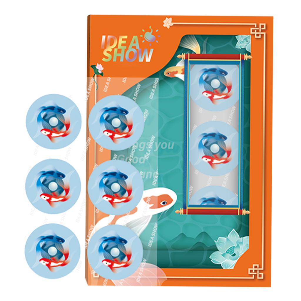 Aroma Sticker Natural Essential Oil for Colth Face Mask Blue Fish Sage