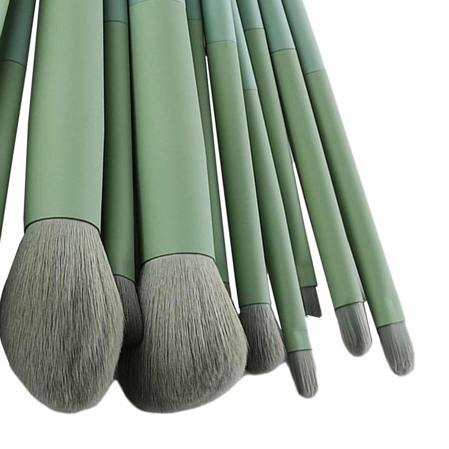 11 Pieces Foundation Eyeshadow Makeup Brushes Set Soft Bristles Profesional