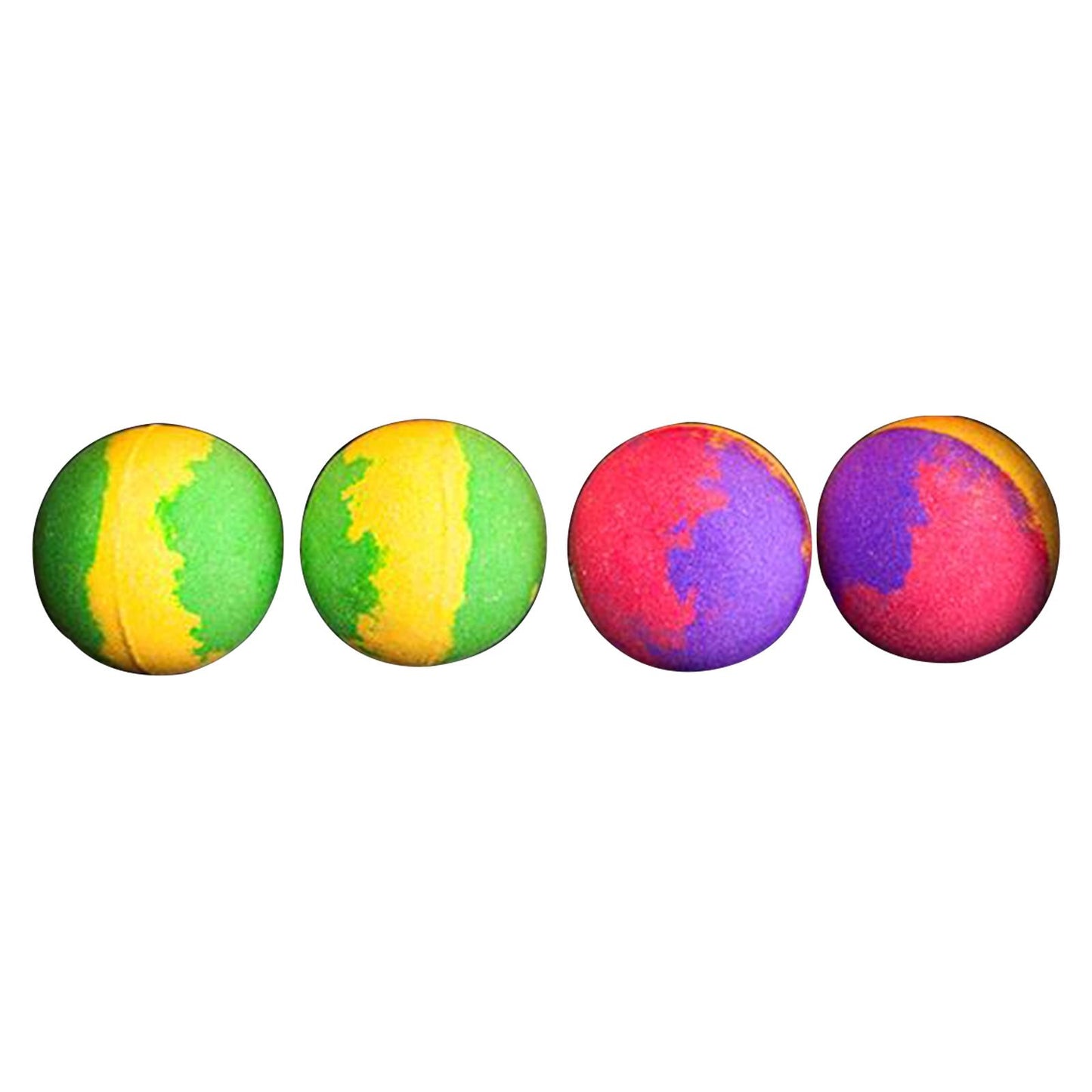 Bath Bombs Kit Sea Salt Bubble Bath Natural Essential Oils Balls for Women 4pcs in One Box