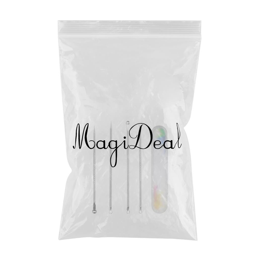 Blackhead Remover Blackhead Tool Kit Pimple Removal Tool 4pcs Silver