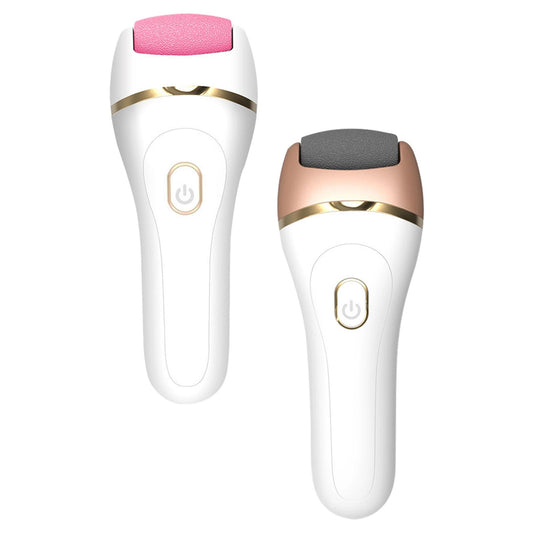 Electric Callus Removers Kit Waterproof Rechargeable Foot Rasp Champagne