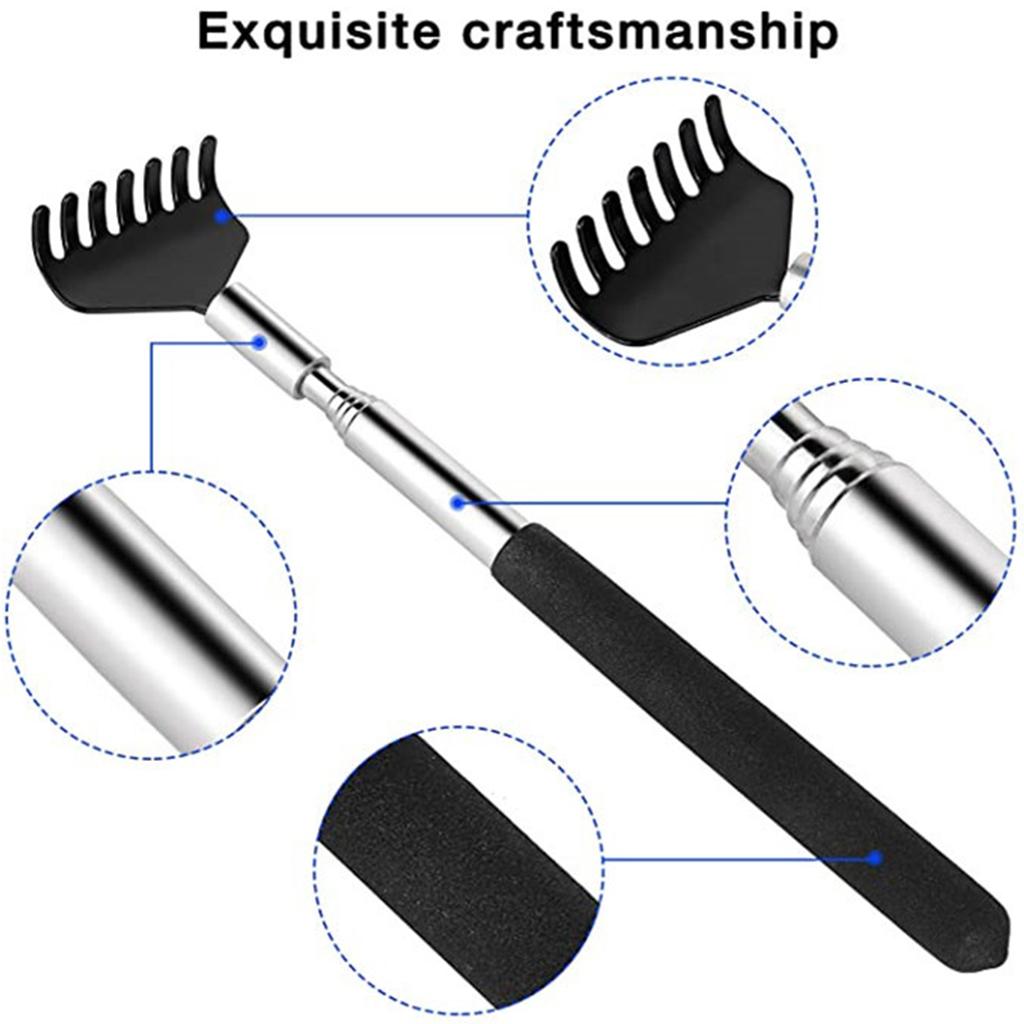 Extendable Back Scratcher Massager Men Women Travel Office Home Itch Relief