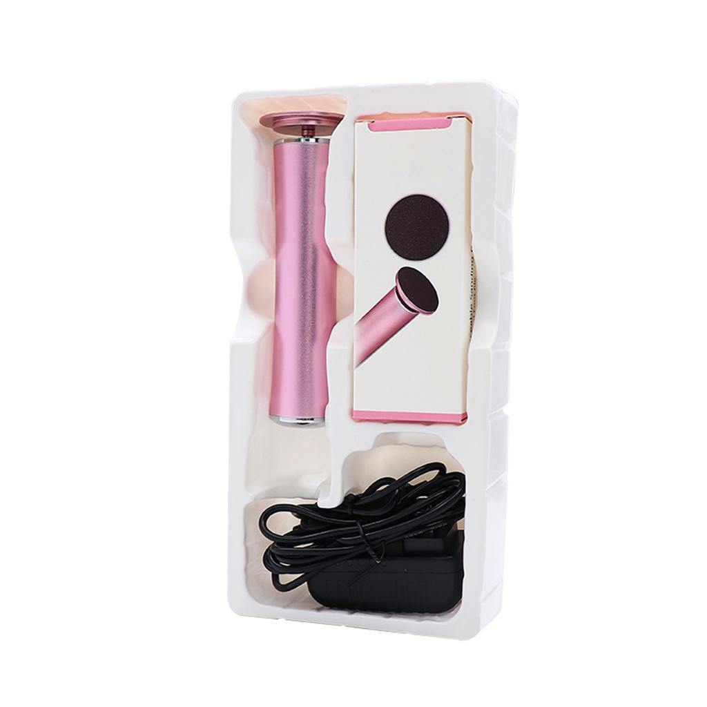 Electric Callus Remover Portable Pedicure Tool for Cracked Heels Women pink