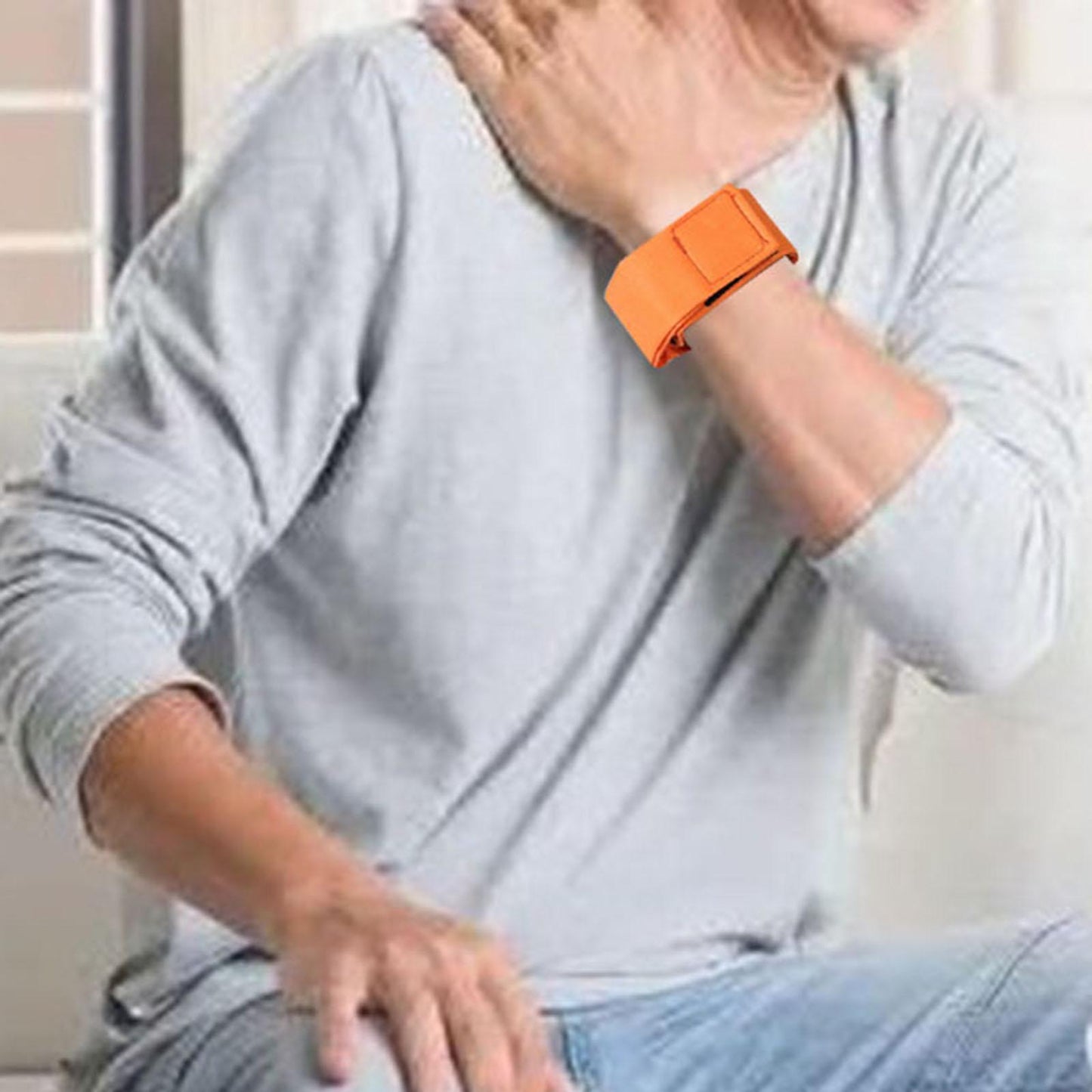 4 in1 Face Mask Breathability Protective Elastic Belt for Outdoor Teen Orange