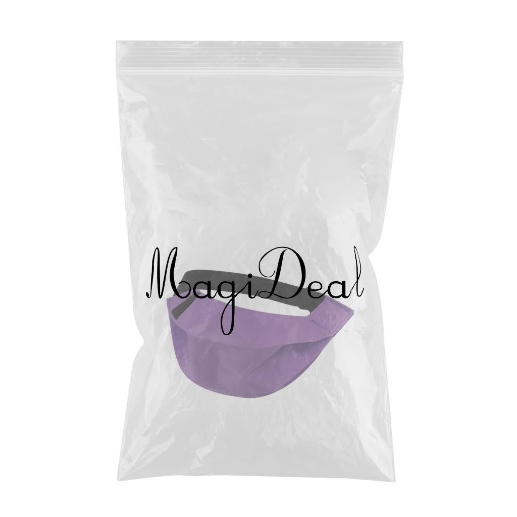 4 in1 Face Mask Breathability Protective Elastic Belt for Outdoor Teen Purple