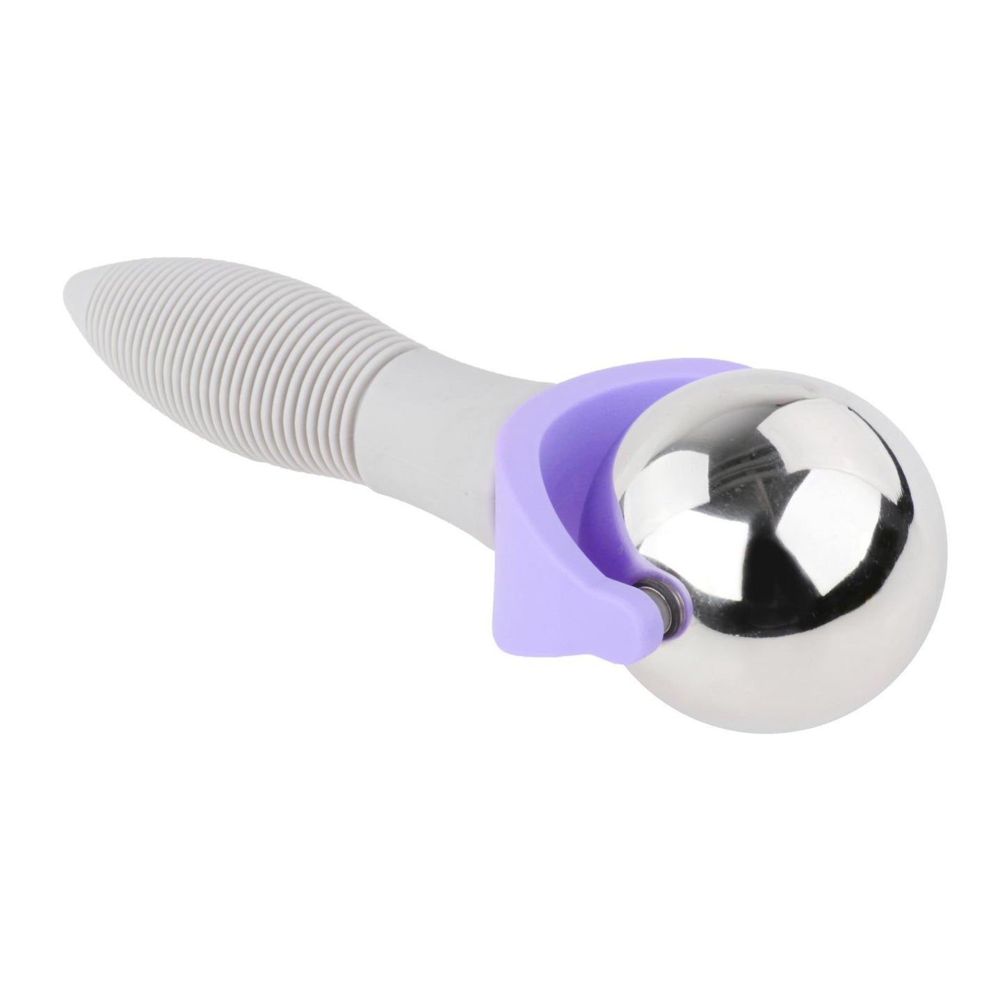 Cold Massage Ball Roller with Handle Back Leg Relaxation Household Purple