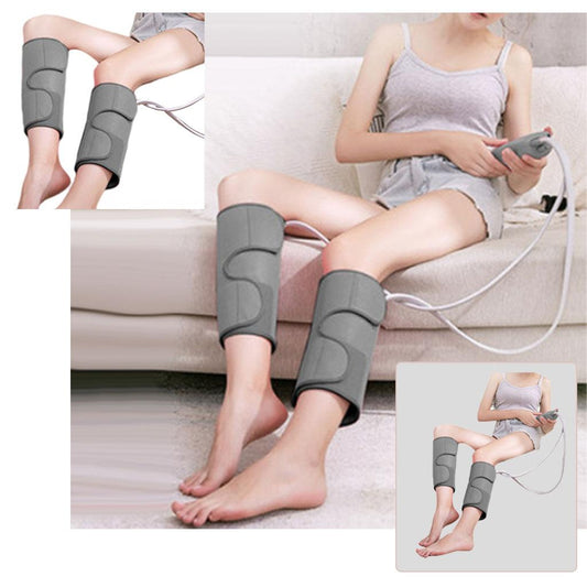Electric Air Compression Heating Calf Leg Massager Plug-EU Short Grey