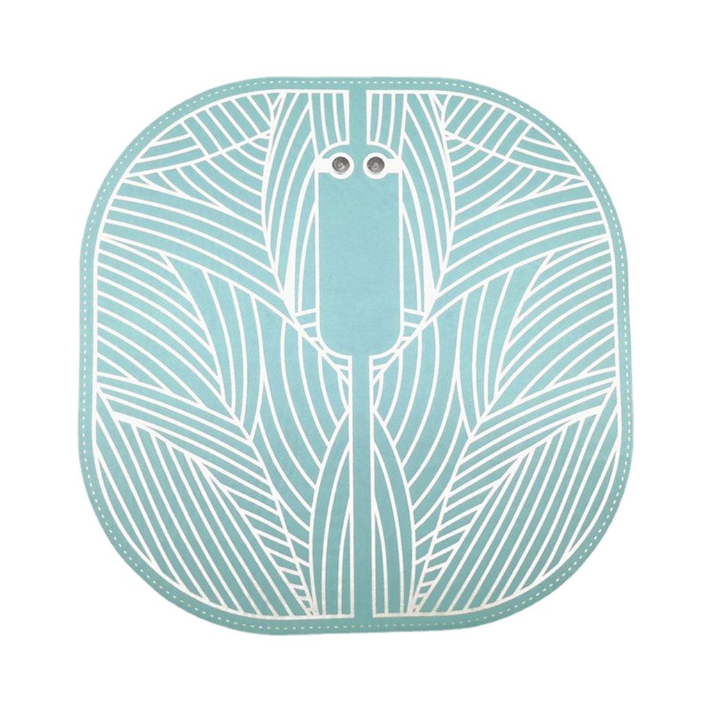 Foot Massager Cushion Electric USB Rechargeable Deep Kneading Shock Portable Green