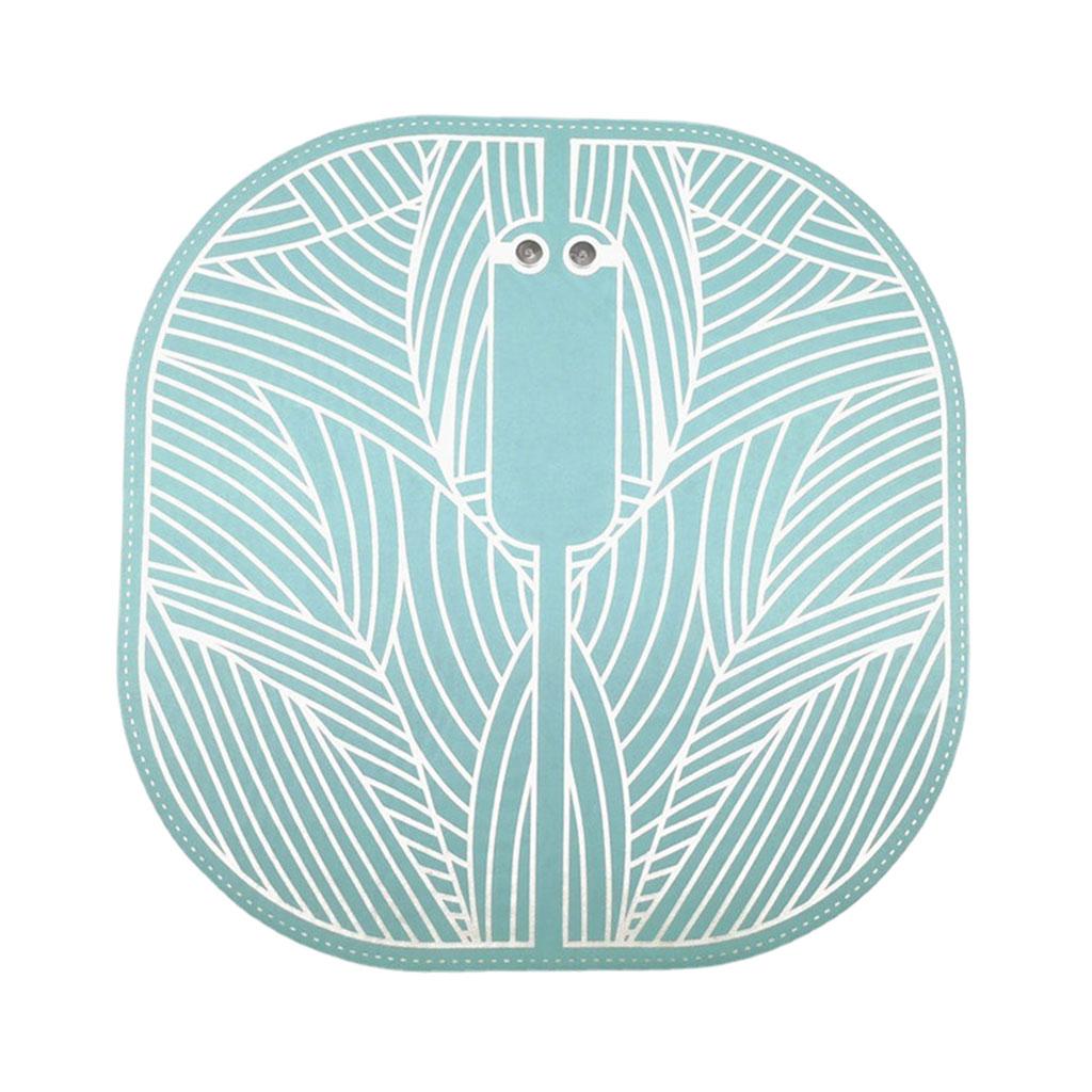 Foot Massager Cushion Electric USB Rechargeable Deep Kneading Shock Portable Green