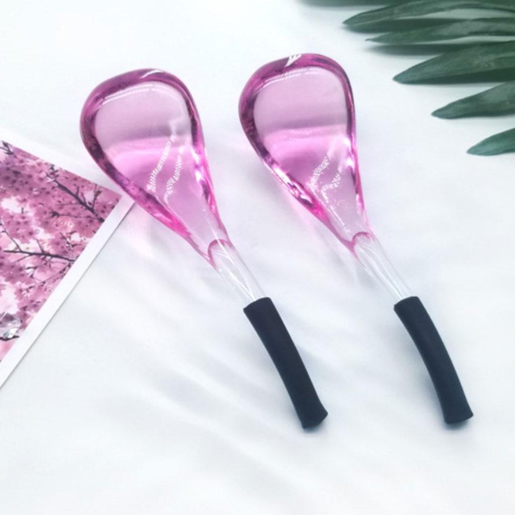 Facial Ice Globes 2Pcs for Enhance Circulation and Complexion Women Ladies  pink