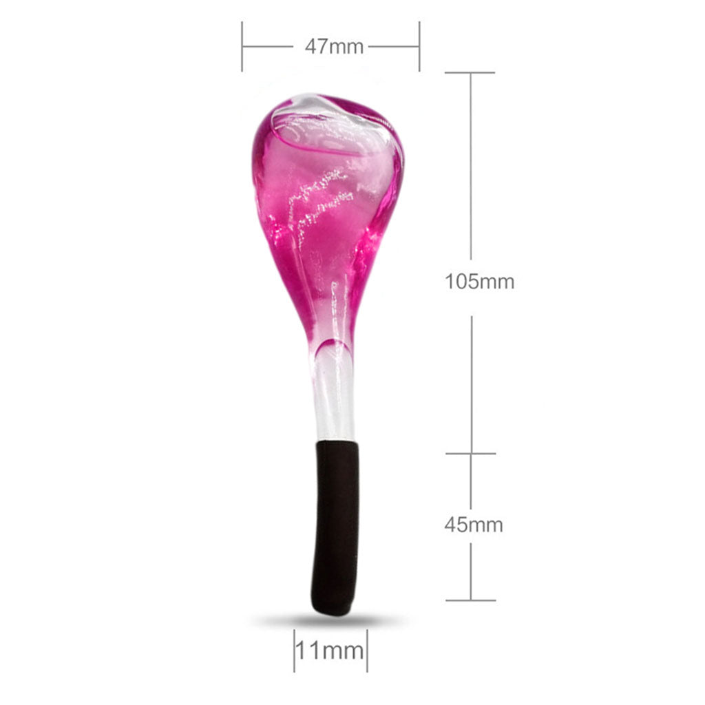 Facial Ice Globes 2Pcs for Enhance Circulation and Complexion Women Ladies  pink