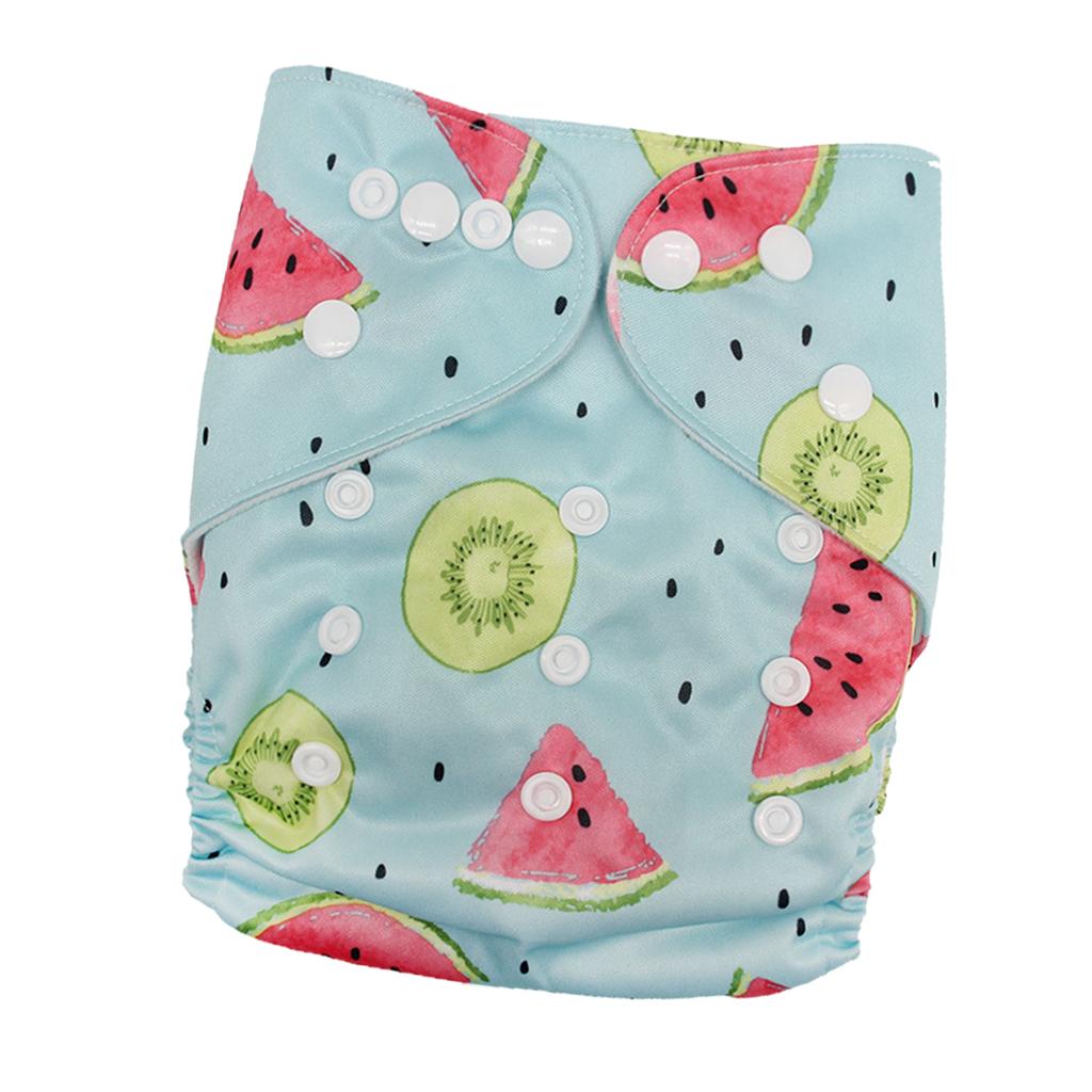 Reusable Baby Cloth Diaper Soft Washable for 3-15kg Babies Shower Gifts P1