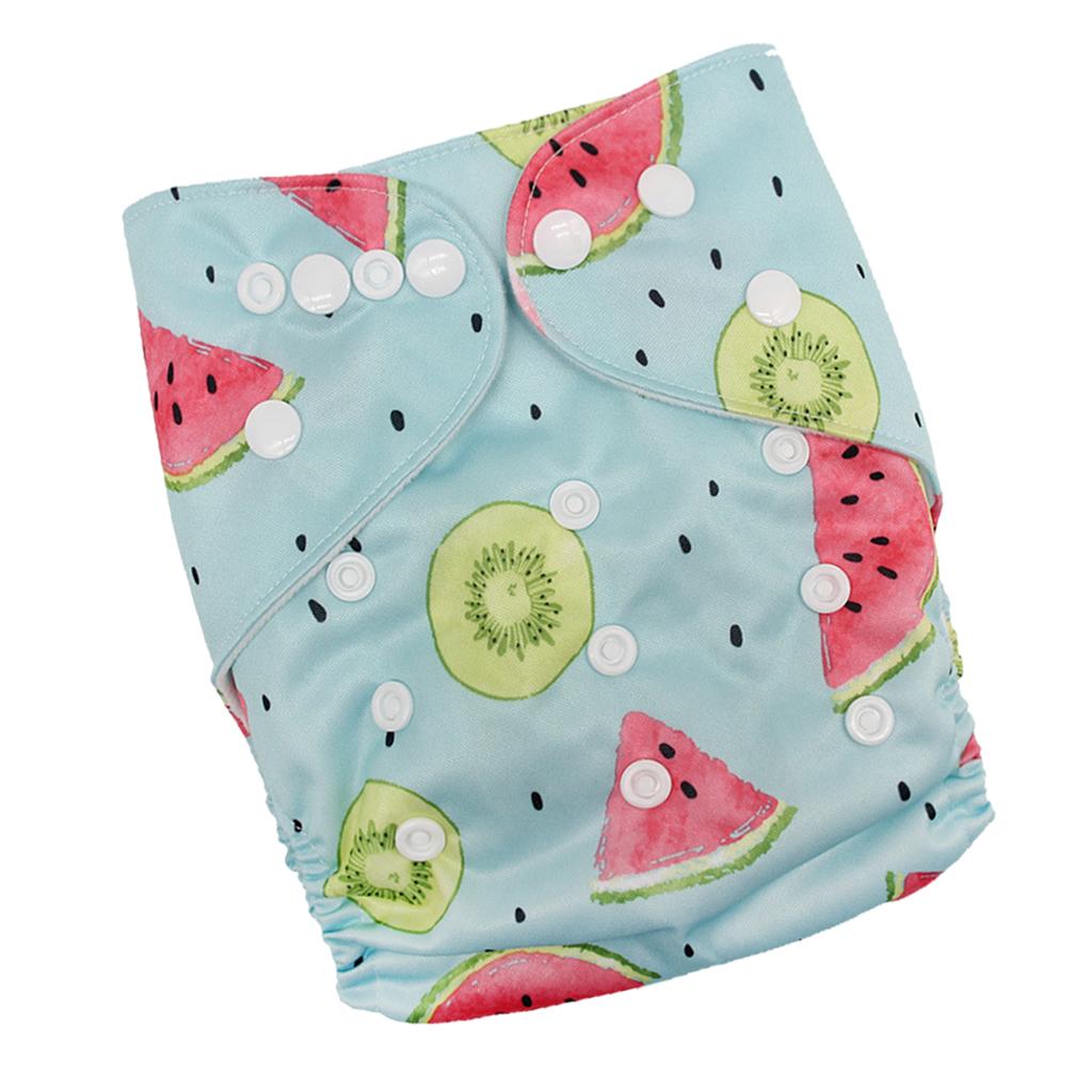 Reusable Baby Cloth Diaper Soft Washable for 3-15kg Babies Shower Gifts P1