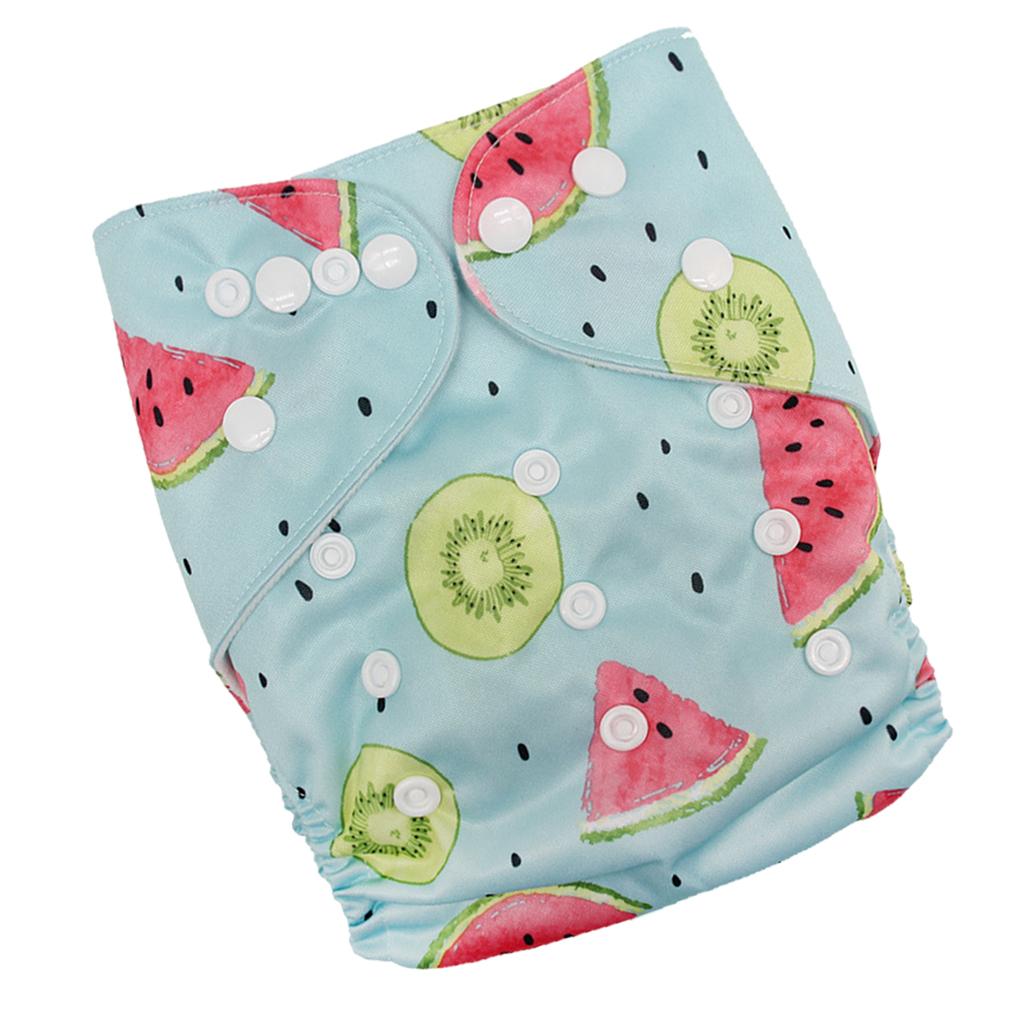 Reusable Baby Cloth Diaper Soft Washable for 3-15kg Babies Shower Gifts P1