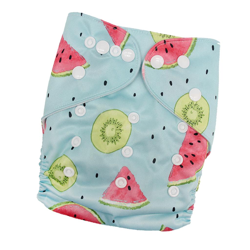 Reusable Baby Cloth Diaper Soft Washable for 3-15kg Babies Shower Gifts P1