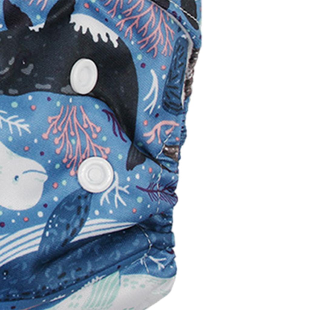 Reusable Baby Cloth Diaper Soft Washable for 3-15kg Babies Shower Gifts P7