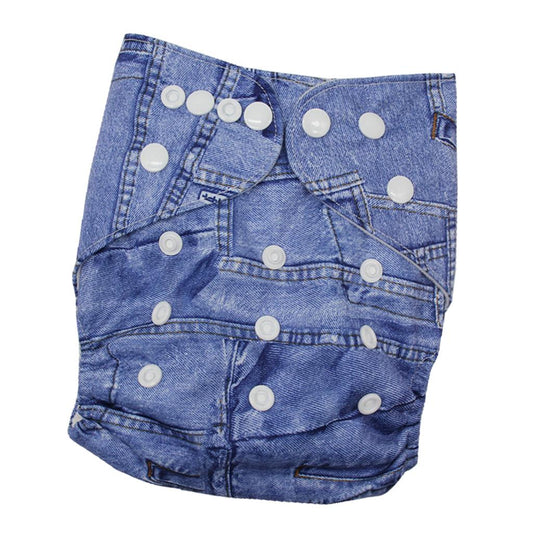Reusable Baby Cloth Diaper Soft Washable for 3-15kg Babies Shower Gifts A09