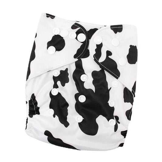Reusable Baby Cloth Diaper Soft Washable for 3-15kg Babies Shower Gifts A15