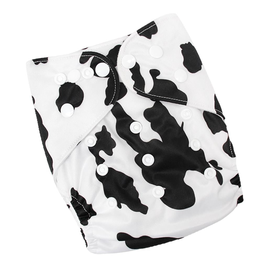 Reusable Baby Cloth Diaper Soft Washable for 3-15kg Babies Shower Gifts A15