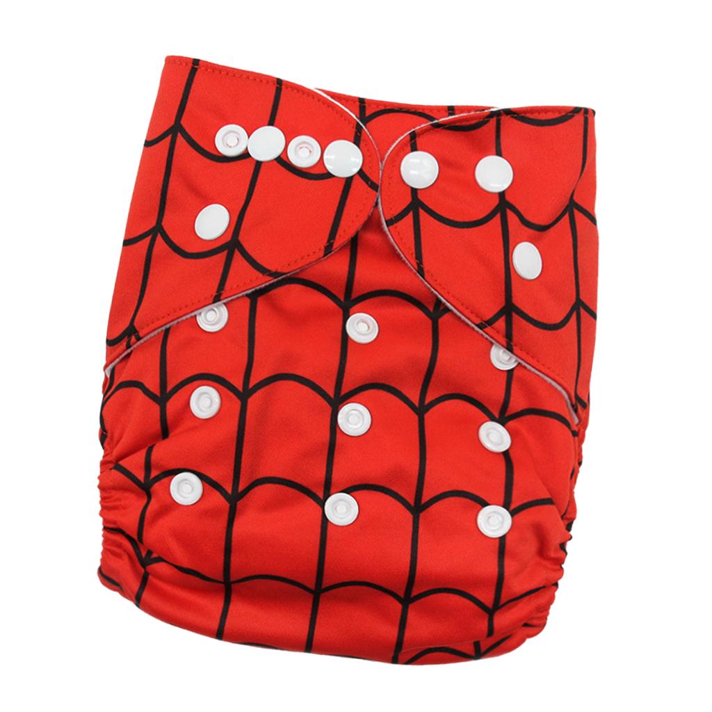 Reusable Baby Cloth Diaper Soft Washable for 3-15kg Babies Shower Gifts A23