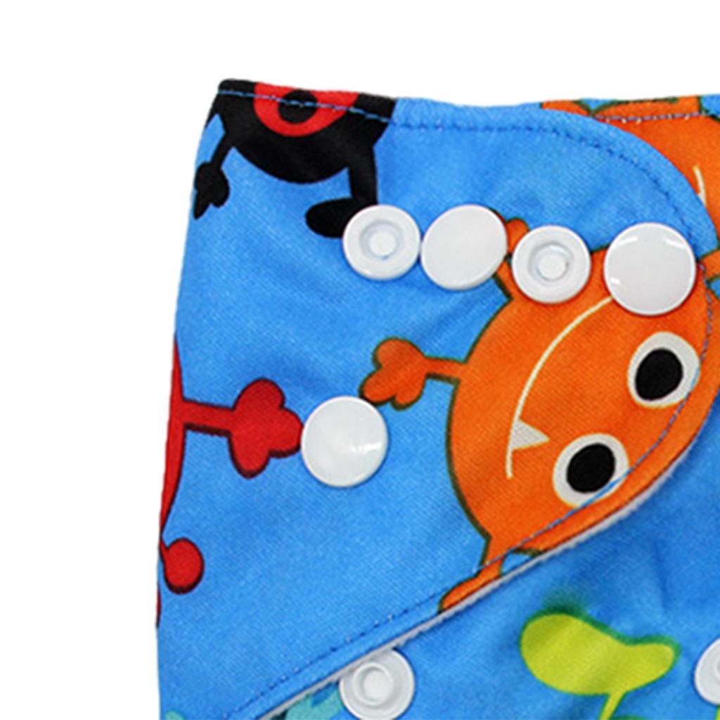 Reusable Baby Cloth Diaper Soft Washable for 3-15kg Babies Shower Gifts A79