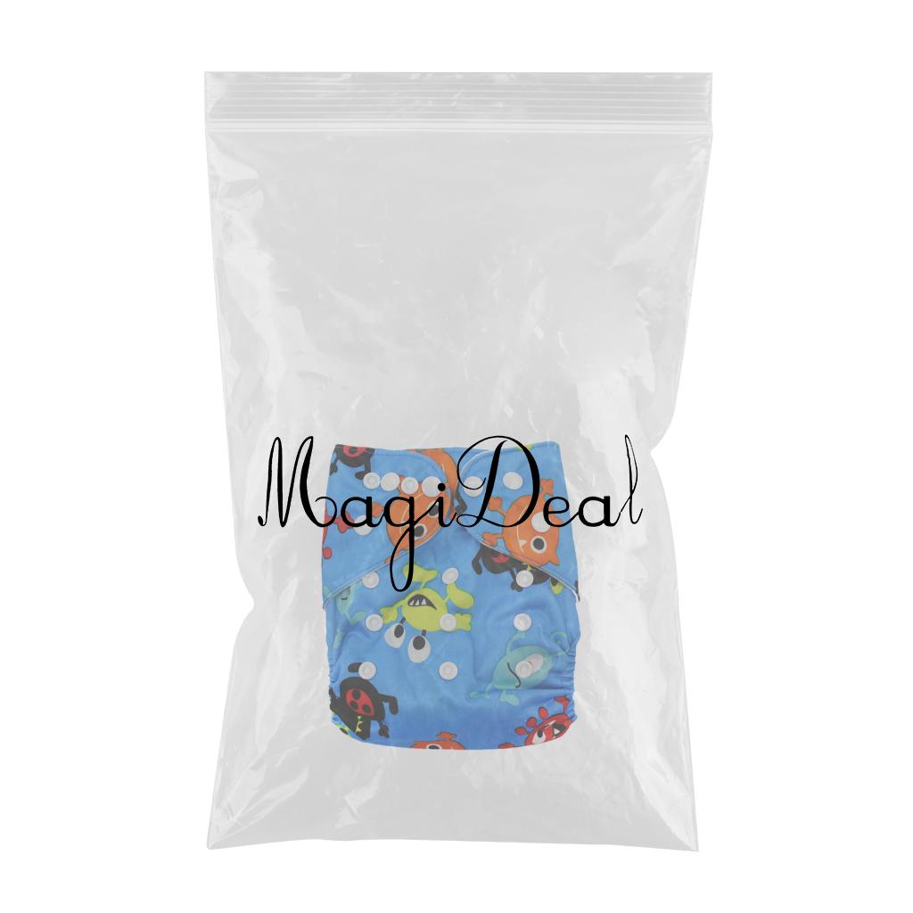 Reusable Baby Cloth Diaper Soft Washable for 3-15kg Babies Shower Gifts A79