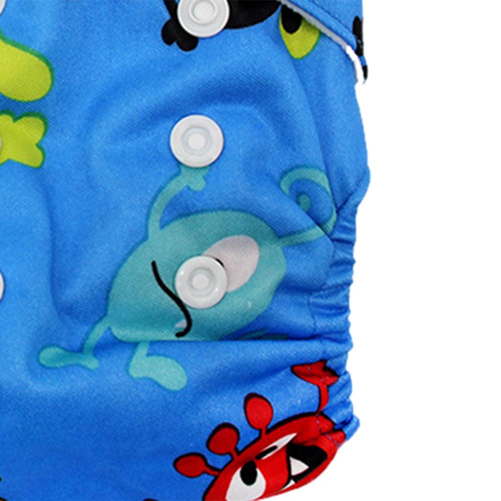 Reusable Baby Cloth Diaper Soft Washable for 3-15kg Babies Shower Gifts A79
