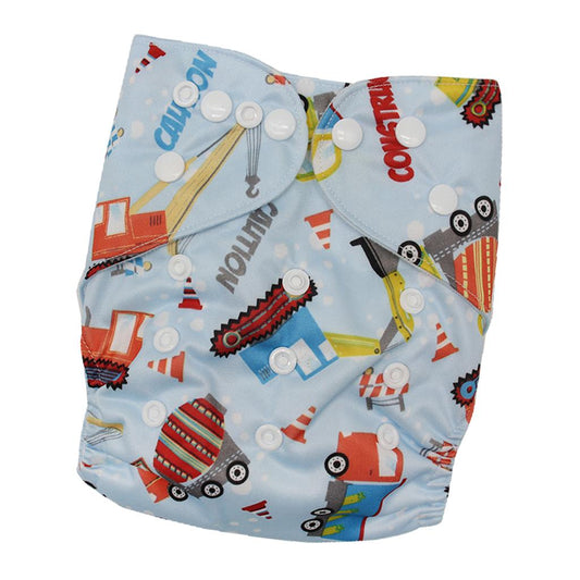 Reusable Baby Cloth Diaper Soft Washable for 3-15kg Babies Shower Gifts A103