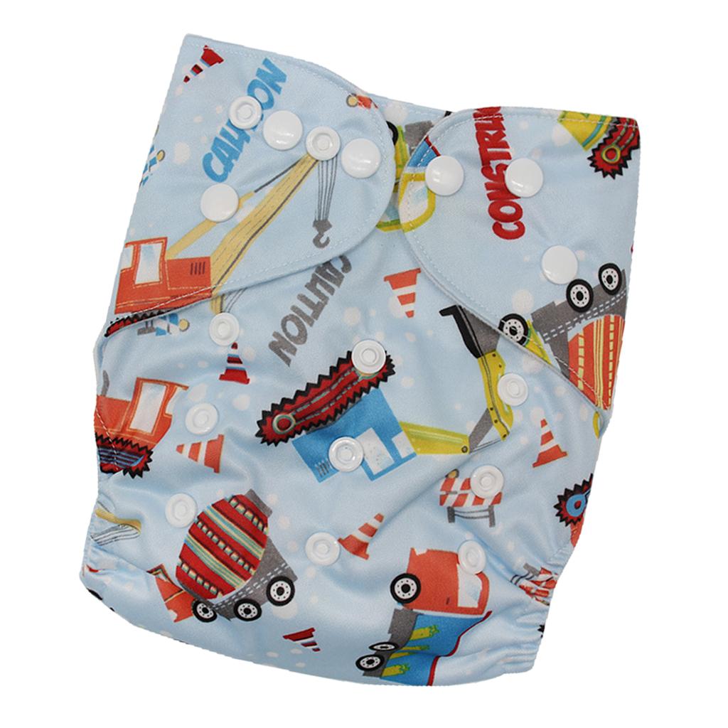 Reusable Baby Cloth Diaper Soft Washable for 3-15kg Babies Shower Gifts A103