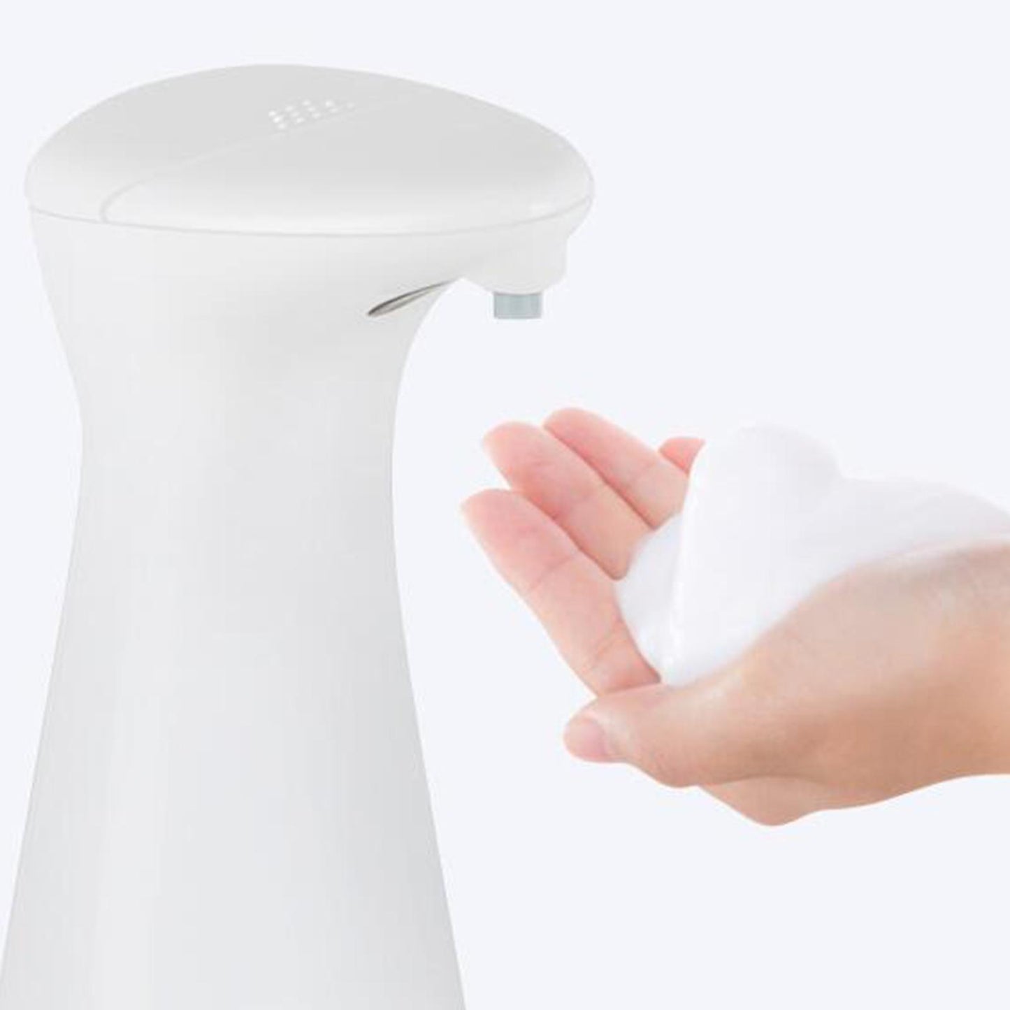 Automatic Foam Soap Dispenser Touchless Sanitizer Hands-Free IR Sensor White