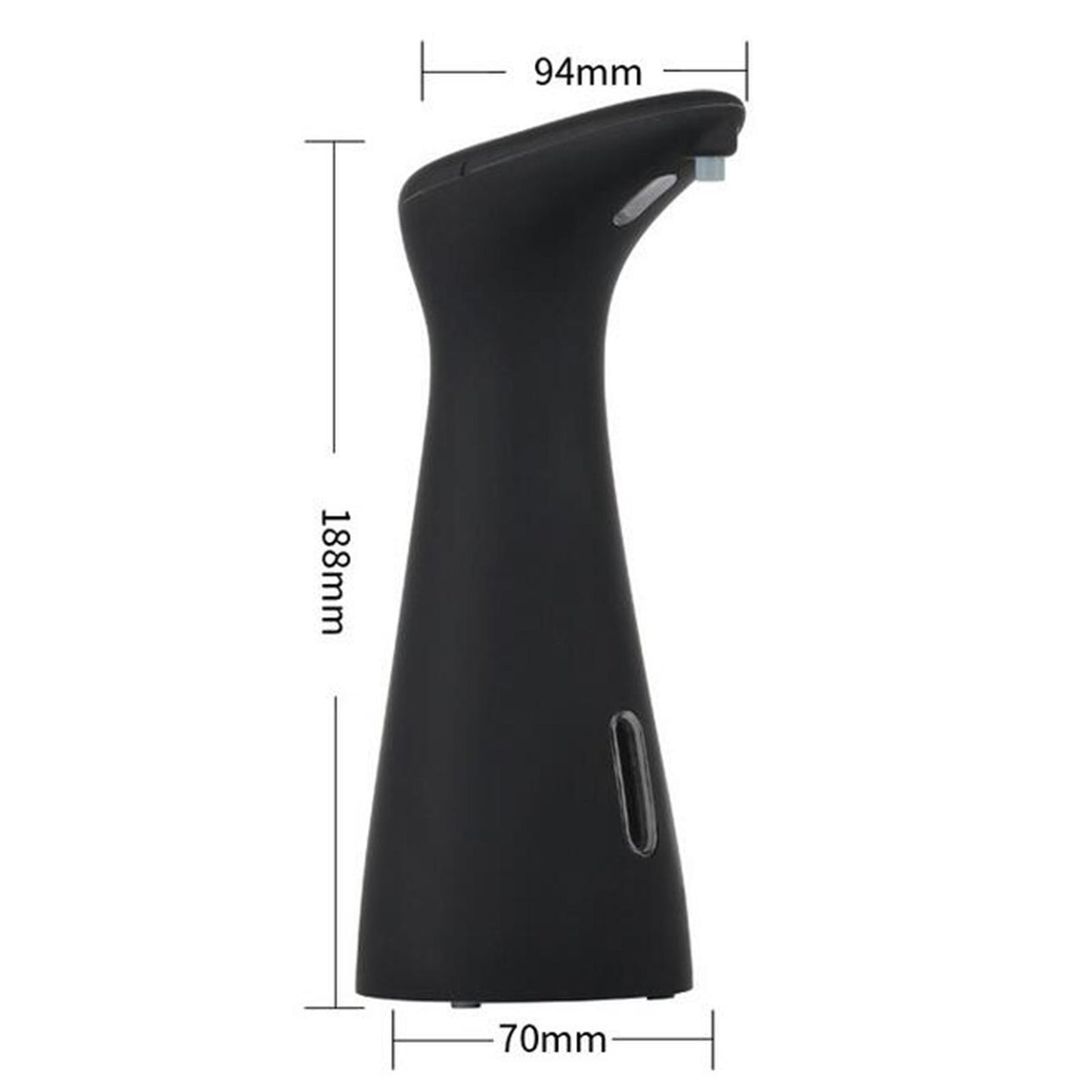 Automatic Foam Soap Dispenser Touchless Sanitizer Hands-Free IR Sensor Black