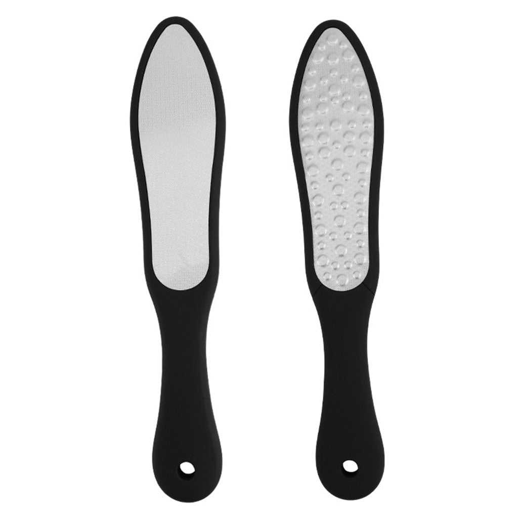 Dual Sided Foot File Washable 430 Stainless Steel for Dead Skin Exfoliating