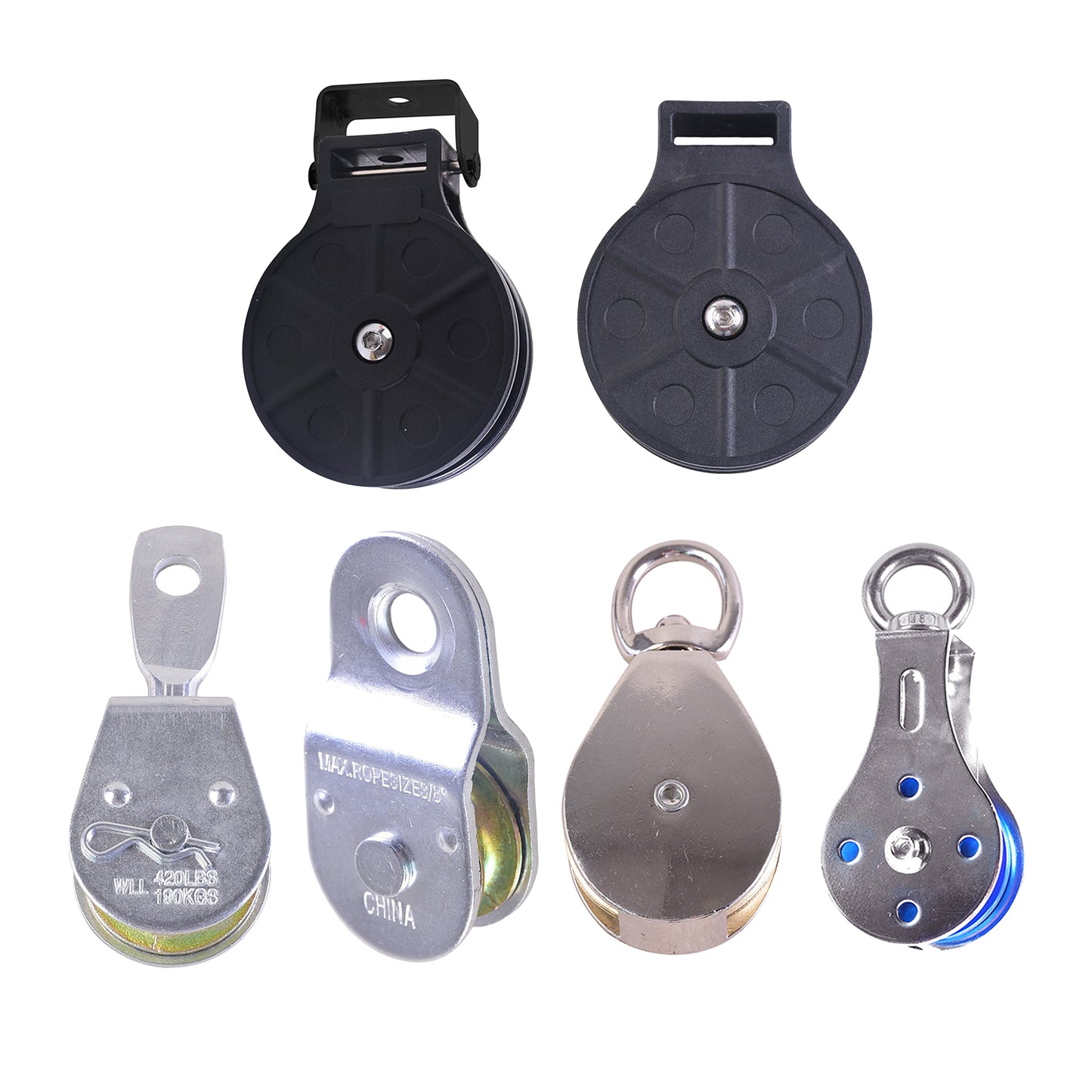 Shoulder Pulley Assisting Exercise for Motion Arm Rehabilitation Stretching with Metal Buckle