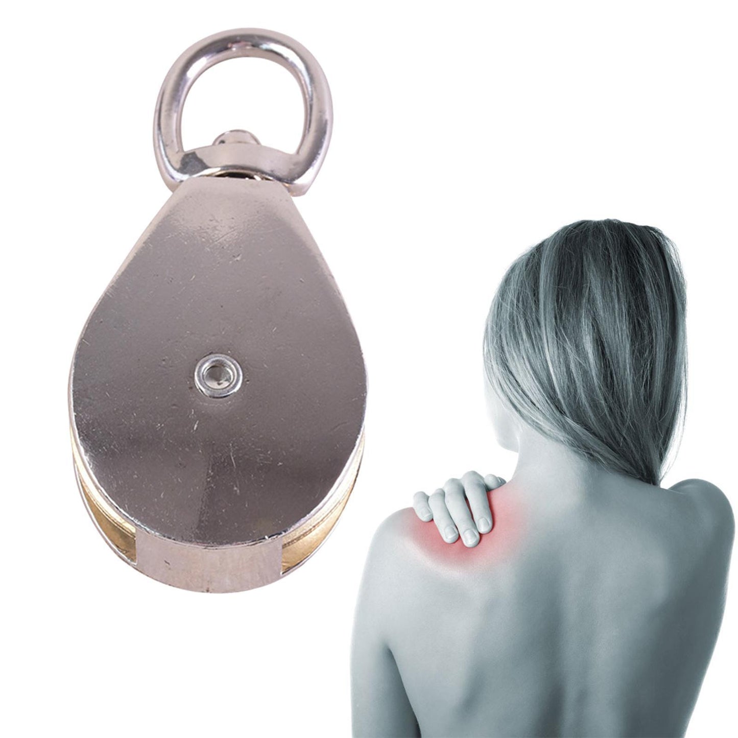 Shoulder Pulley Assisting Exercise for Motion Arm Rehabilitation Stretching Live Buckle Non Silent