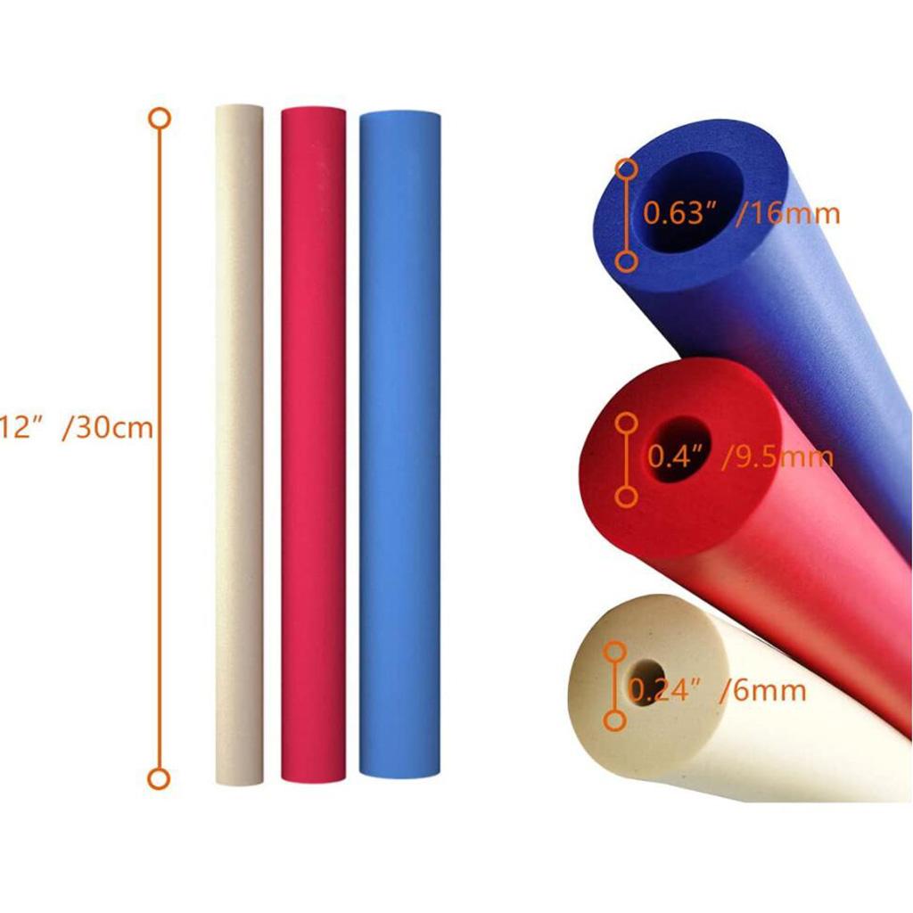 6-Pack Foam Tubing for Utensils Spoon Pencils Fork for Disabled Elderly