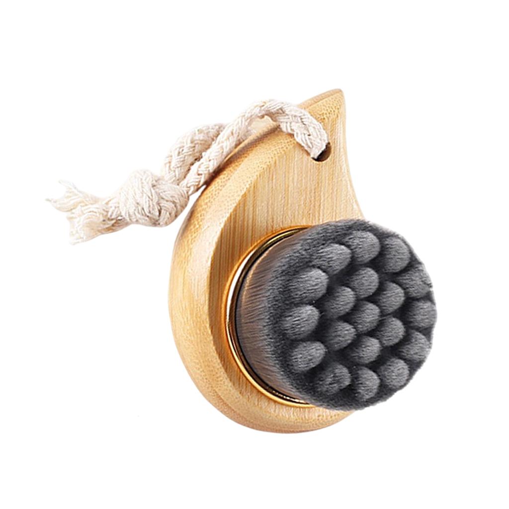 Facial Cleansing Brush Natural Ultrasoft Washing Brush Dry Brush Massaging